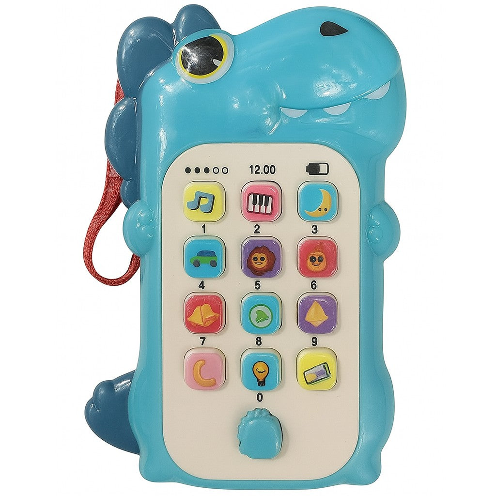 Jucarie Interactiva, Telefon Inteligent, Functii Educative, Muzicale Si Voce, 4-6 Ani, Din Plastic - vivimall.ro
