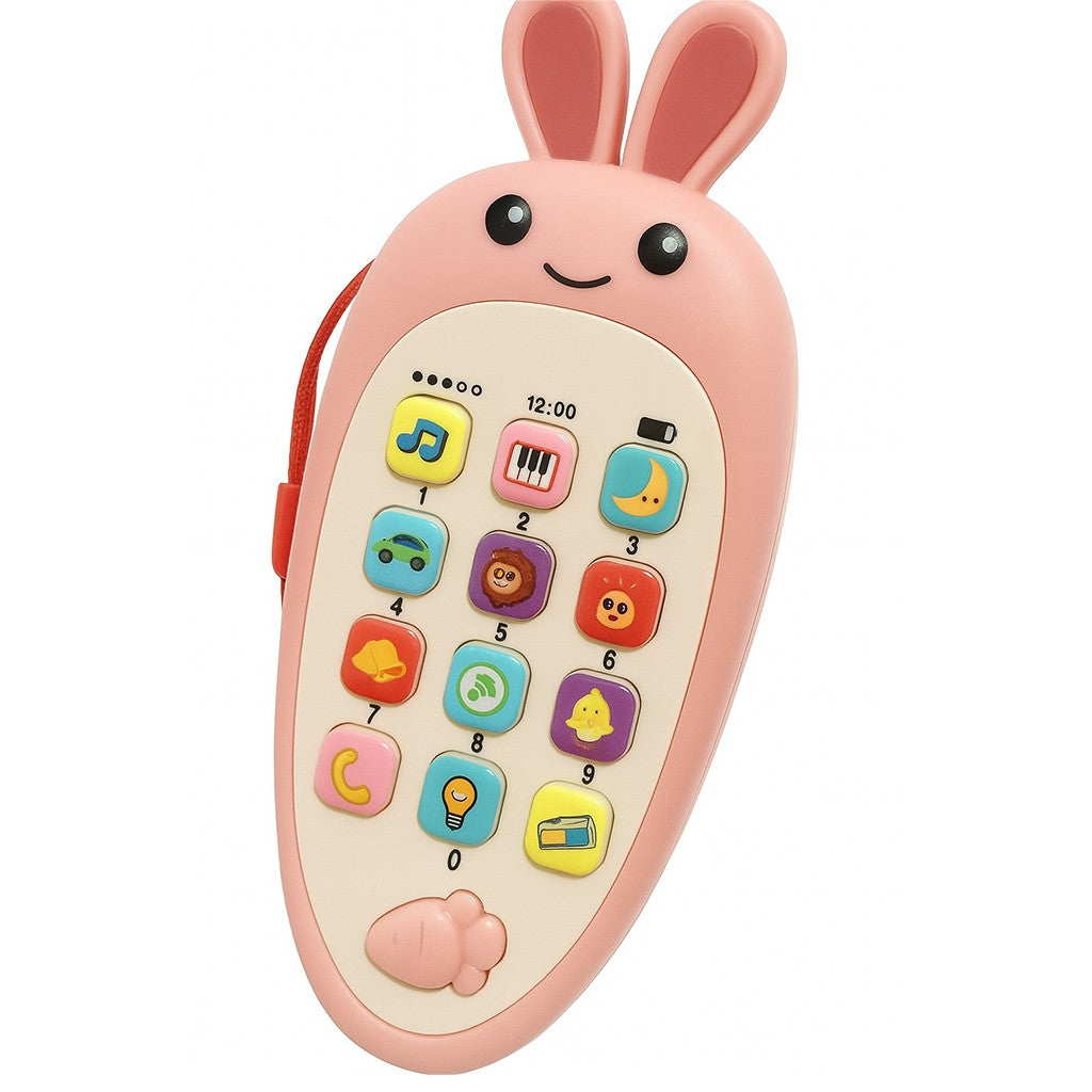 Jucarie Interactiva, Telefon Inteligent, Functii Educative, Muzicale Si Voce, 4-6 Ani, Din Plastic - vivimall.ro