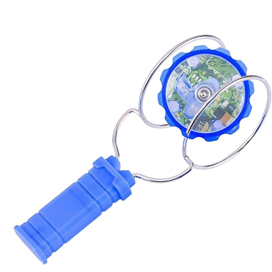 Jucarie Interactiva, Vivimall, Titirez Magnetic, cu Led, 19.8 x 5 cm, Albastru - vivimall.ro