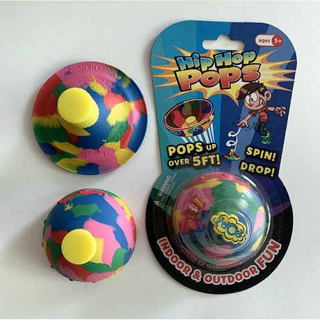 Jucarie Interactiva Hip Hop Pops, Minge Saltareata, +5 Ani, Multicolor - vivimall.ro