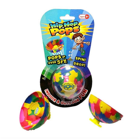 Jucarie Interactiva Hip Hop Pops, Minge Saltareata, +5 Ani, Multicolor - vivimall.ro