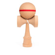 Jucarie Interactiva Kendama, Flippy, din Lemn, 18 cm, Joc de Indemanare pentru Copii si Adulti, Model cu Dunga, Roz - vivimall.ro