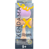 Jucarie Kendama X Originala, Profesionala, Vivimall, din Lemn, Rubber Grip, 18 cm, Gradient Lila Alb - vivimall.ro