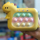Jucarie Interactiva Pop It Whack A Mole, Tip Consola, Anti-Stres, 4 Moduri De Joc, Din Abs Si Silicon, +3 Ani - vivimall.ro