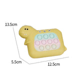 Jucarie Interactiva Pop It Whack A Mole, Tip Consola, Anti-Stres, 4 Moduri De Joc, Din Abs Si Silicon, +3 Ani - vivimall.ro