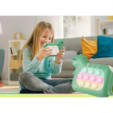 Jucarie Interactiva Pop It Whack A Mole, Tip Consola, Anti-Stres, 4 Moduri De Joc, Din Abs Si Silicon, +3 Ani - vivimall.ro