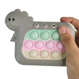 Jucarie Interactiva Pop It Whack A Mole, Tip Consola, Anti-Stres, 4 Moduri De Joc, Din Abs Si Silicon, +3 Ani