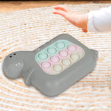 Jucarie Interactiva Pop It Whack A Mole, Tip Consola, Anti-Stres, 4 Moduri De Joc, Din Abs Si Silicon, +3 Ani