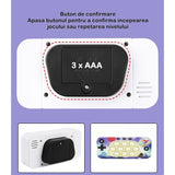 Jucarie Interactiva Tip Consola Pentru Copii Speed Push Whack-A-Mole, Joc De Viteza Pop It, Material Abs/Silicon, Cu Nivele, Sunete Si Lumini - vivimall.ro