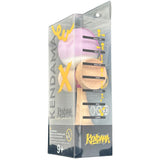 Jucarie Interactiva Kendama Profesionala, Vivimall, din Lemn cu Bila Cauciucata, 18 x 6 x 7 cm, Joc de Indemanare pentru Copii si Adulti, Gradient Mov Alb - vivimall.ro