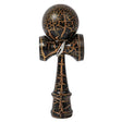 Kendama Crack, Flippy, din Lemn, 18 cm, +14 Ani, Diametru Bila 6 cm, Model Crapat, Negru - vivimall.ro