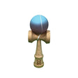 Jucarie Kendama X Originala, Profesionala, Flippy, din Lemn, Rubber Grip, 18 cm, Roz/Mov/Albastru - vivimall.ro