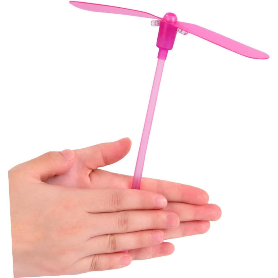 Set 4 Jucarii Libelula Zburatoare, Distractive Pentru Copii, Aruncatoare Manuale Din Plastic, Cu Lumini - vivimall.ro