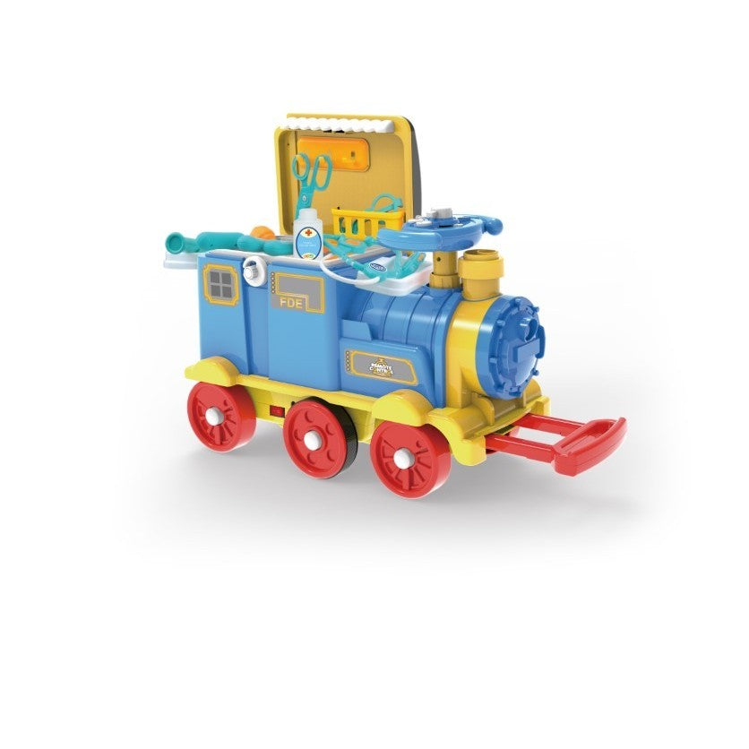 Jucarie Locomotiva Cu Telecomanda Si Set Prim Ajutor
