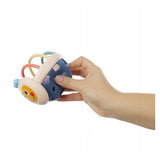 Jucarie Minge pentru Bebelusi, Vivimall, pentru Dentitie, Interactiva, 0-12 Luni, Roz-Multicolor - vivimall.ro