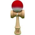 Jucarie Kendama X Originala, Profesionala, Flippy, din Lemn, Rubber Grip, 18 cm, Gradient Rosu/Alb - vivimall.ro