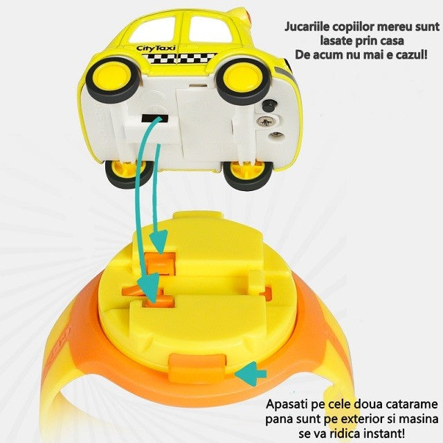Masina-Ceas Interactiva Pentru Copii | TimeRacer - vivimall.ro
