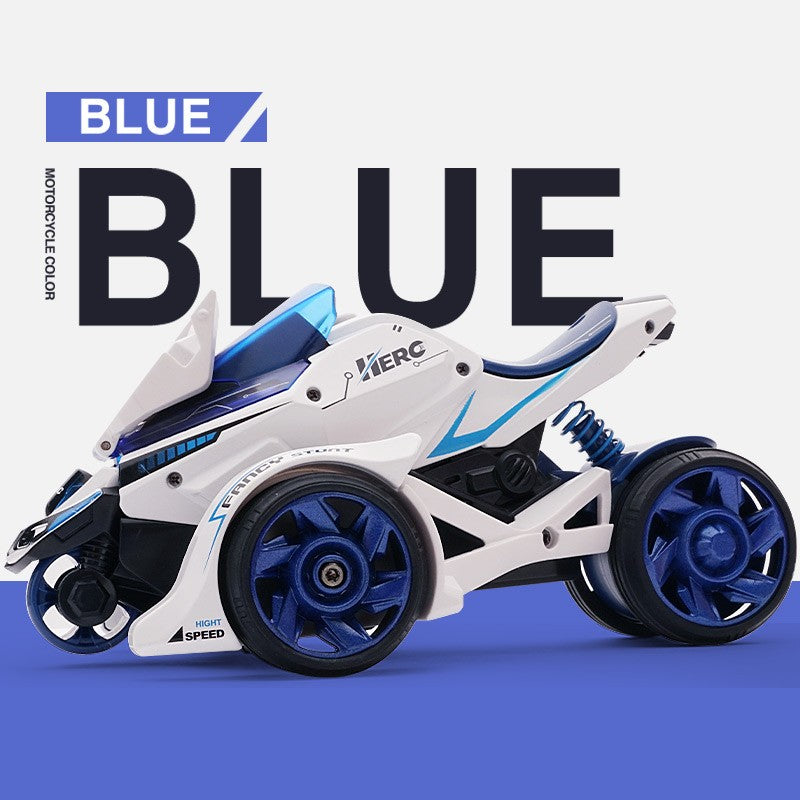 Jucarie Pentru Copii, Masina Cu Extensie De Motocicleta 2 In 1, Albastra