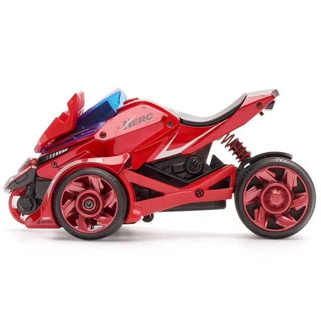 Jucarie Pentru Copii, Masina Cu Extensie De Motocicleta, 2 In 1, Rosie