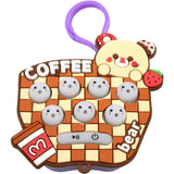 Jucarie Pentru Copii Portabila Joc Gopher, Cu Lumini Si Muzica, Tip Breloc, Model Ursulet, Material Silicon Si Abs - vivimall.ro