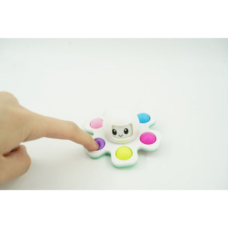 Jucarie Pop It, Fidget Toy, Antistres, Senzoriala,Alb - vivimall.ro