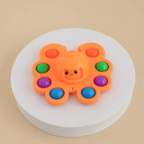 Jucarie Pop It, Fidget Toy, Antistres, Senzoriala, Crab