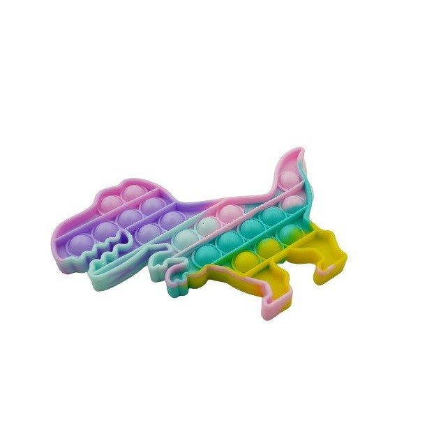 Jucarie Pop It Now &Amp; Flip It, Push Bubble Dinozaur Multicolor - vivimall.ro