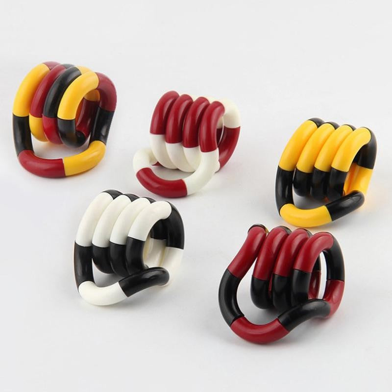 Jucarie Senzoriala Antistres, Fidget Twist Cu Miscari Infinite De Decompresie, /Negru