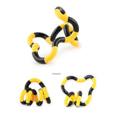 Jucarie Senzoriala Antistres, Fidget Twist Cu Miscari Infinite De Decompresie, /Negru