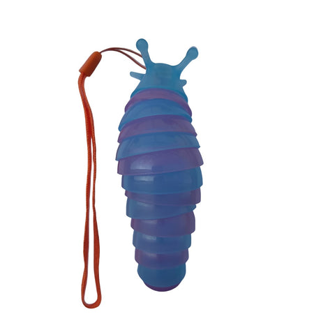 Jucarie Senzoriala Antistres, Fidget Toys, Omida Curcubeu, 11 Cm, +3 Ani, Albastru/Mov - vivimall.ro