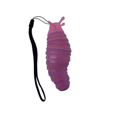 Jucarie Senzoriala Antistres, Fidget Toys, Omida Curcubeu, 11 Cm, +3 Ani, Mov/Roz - vivimall.ro