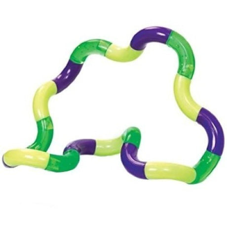 Jucarie Senzoriala Antistres Fidget Twist Cu Miscari Infinite De Decompresie, /Verde/Violet, + 3 Ani