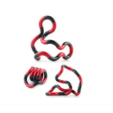 Jucarie Senzoriala Antistres, Fidget Twist Cu Miscari Infinite De Decompresie, /Rosu
