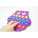 Jucarie senzoriala antistres, Simple Dimple, Bufnita, Multicolor, V1 - vivimall.ro