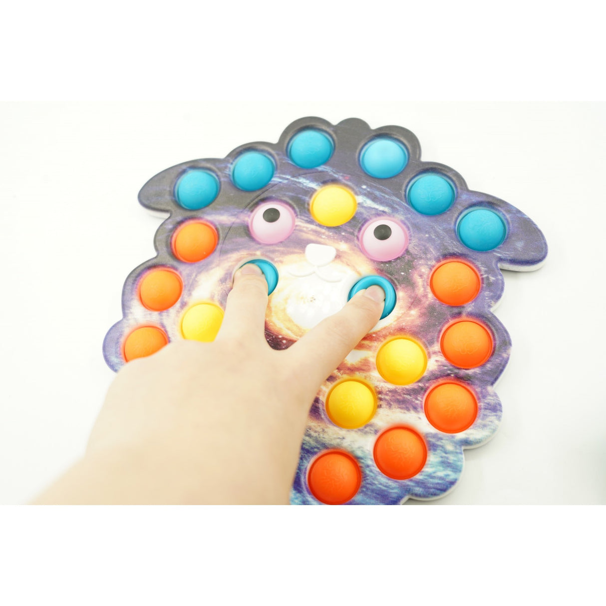 Jucarie Senzoriala Antistres, Simple Dimple, Oaie, Multicolor, V1 - vivimall.ro