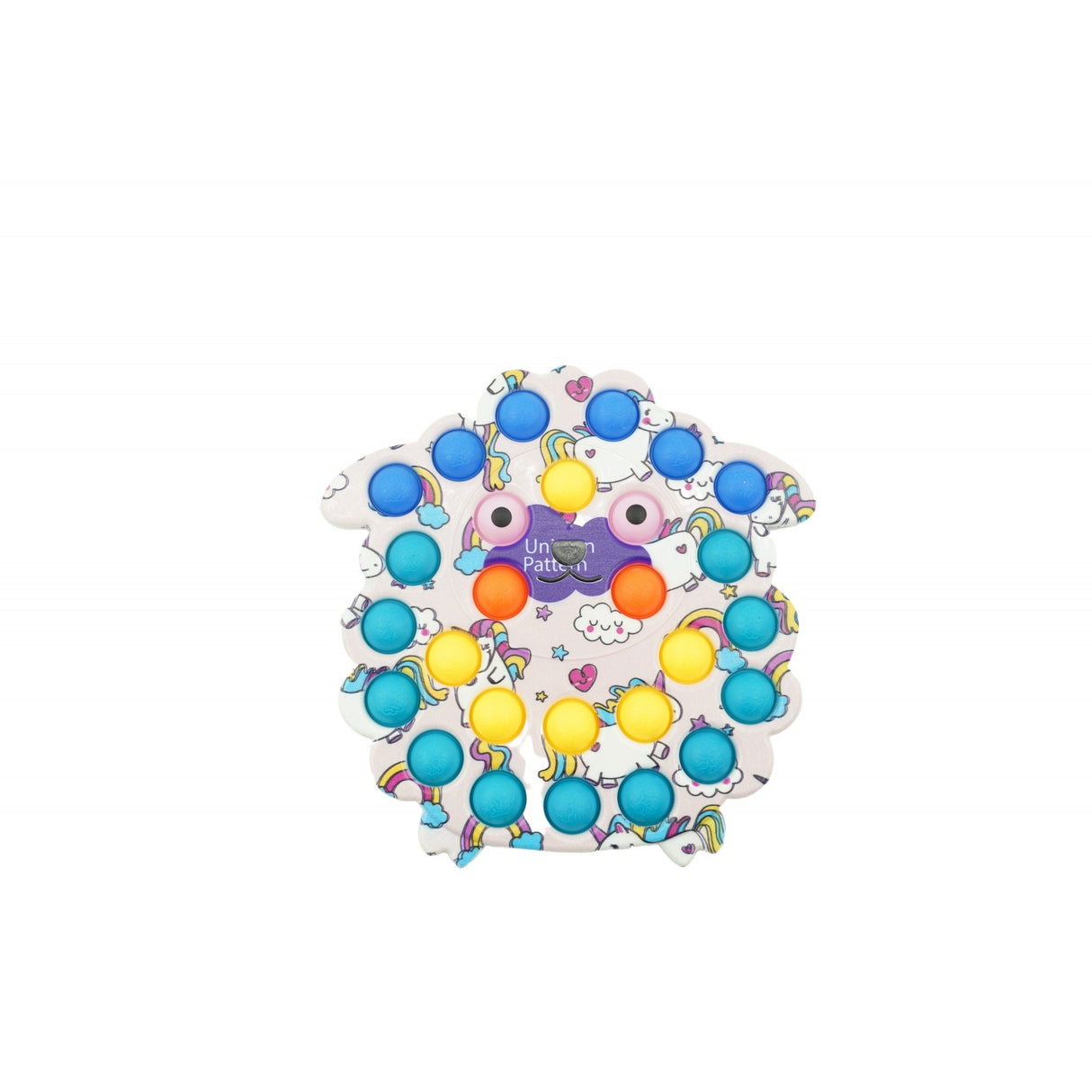 Jucarie Senzoriala Antistres, Simple Dimple, Oaie, Multicolor, V4 - vivimall.ro