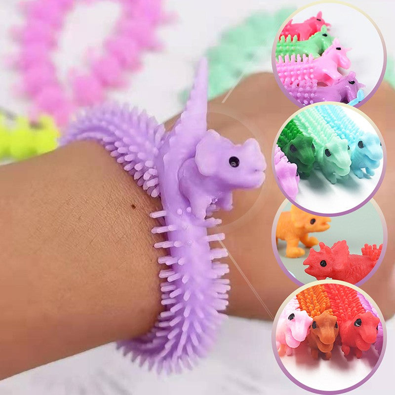 Jucarie Senzoriala Elastica Fidget Noodle, Antistres, Culori Random - vivimall.ro