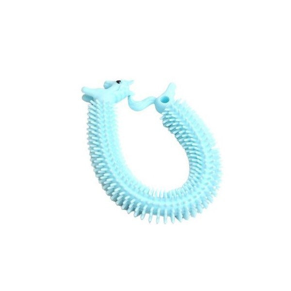 Jucarie senzoriala elastica Vivimall, Fidget Noodle, Antistres, Culori Random