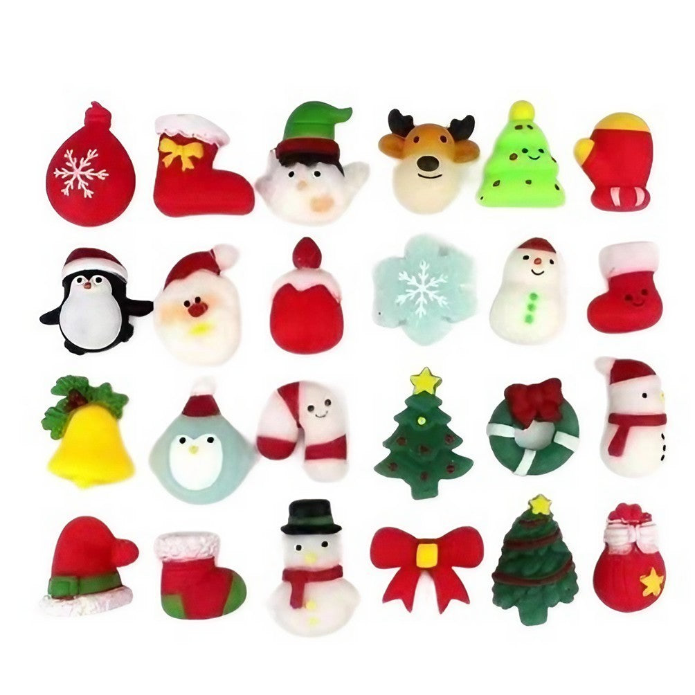 Jucarie Senzoriala, Seria De Craciun, Squishy Mushy, Fidget Toys, Model Random - vivimall.ro