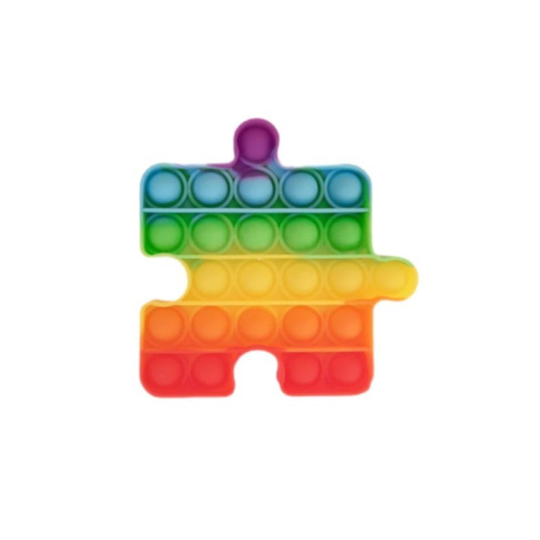 Jucarie Senzoriala, Pop It Now And Flip It, Piesa Puzzle, Multicolor - vivimall.ro