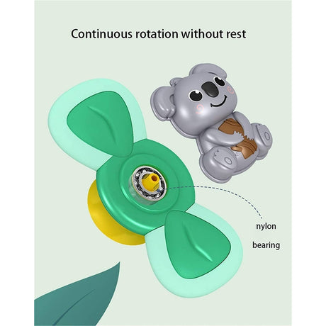 Jucarie Spinner Pentru Copii Cu 2 Laturi, Spinimals Premium Koala