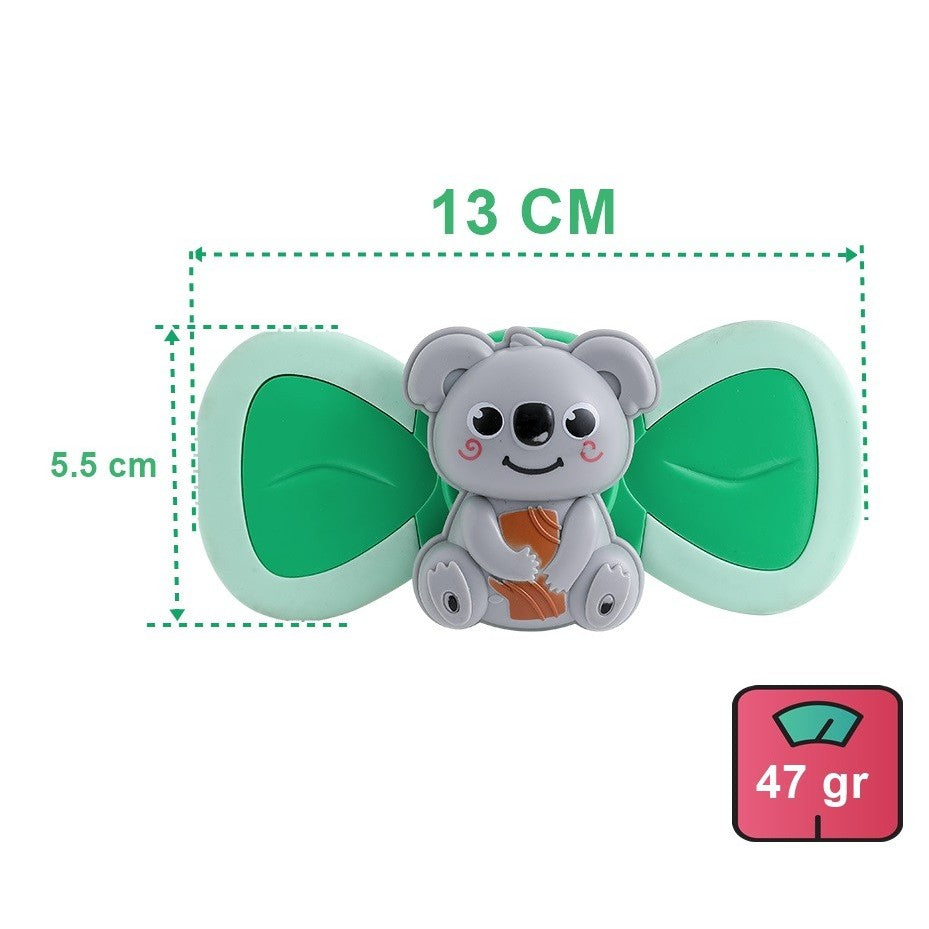 Jucarie Spinner Pentru Copii Cu 2 Laturi, Spinimals Premium Koala