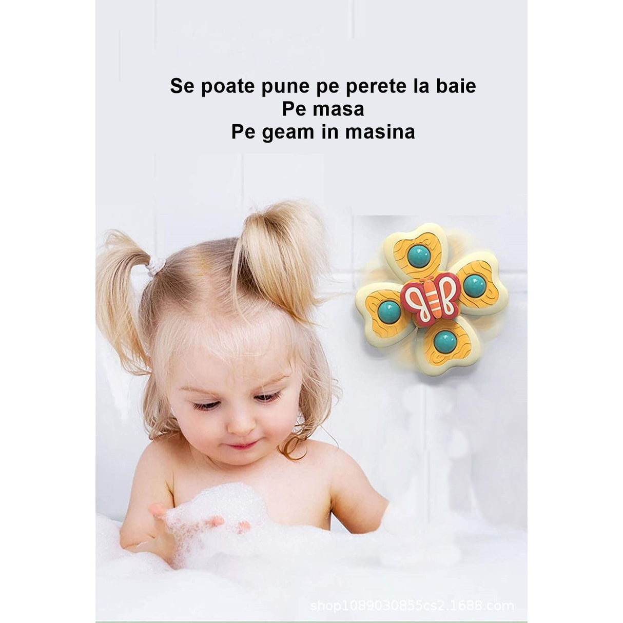 Jucarie Spinner Pentru Copii Cu 4 Laturi, Spinimals Fluture