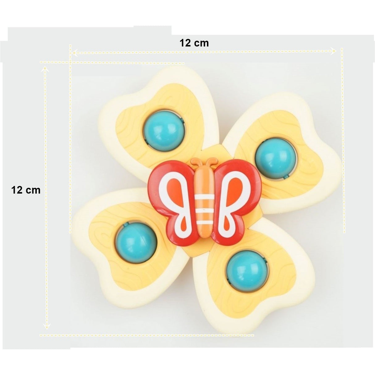 Jucarie Spinner Pentru Copii Cu 4 Laturi, Spinimals Fluture