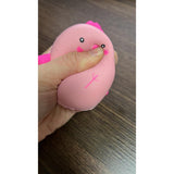 Jucarie Squish Toy, Flippy, model gainusa roz