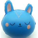 Jucarie Squish Toy Flippy, model pisica albastra