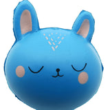 Jucarie Squish Toy Flippy, model pisica albastra