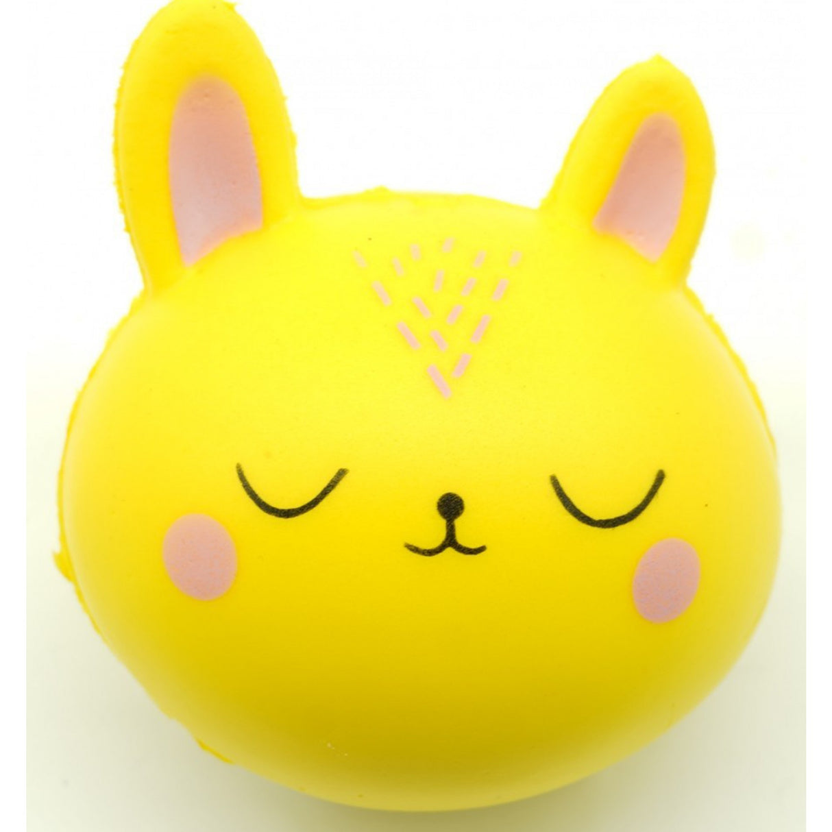 Jucarie Squish Toy Flippy, model pisica galbena