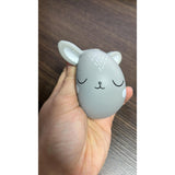 Jucarie Squish Toy Flippy, model pisica gri