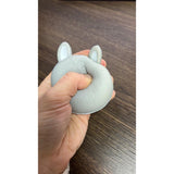 Jucarie Squish Toy Flippy, model pisica gri